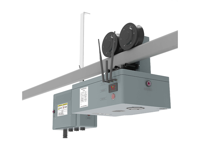 Intelligent inspection track robot